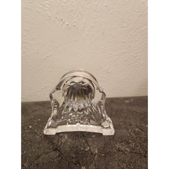 WATERFORD Crystal "Abbey" Clock Made In Ireland - Picture 3 of 6